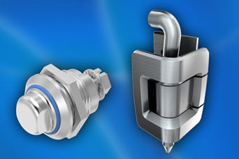 Stainless steel precision casting for EMKA enclosure hardware