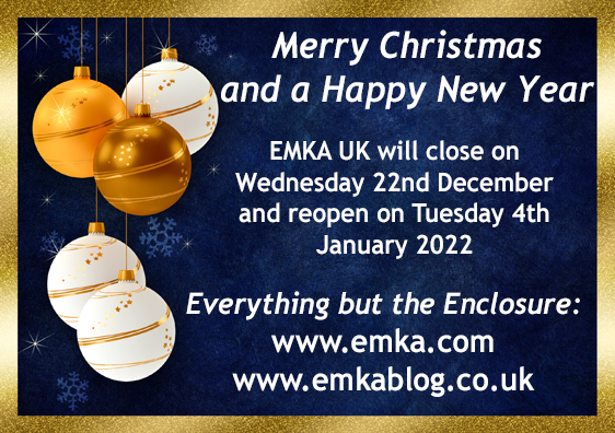 Merry Christmas and a Happy New Year from EMKA UK