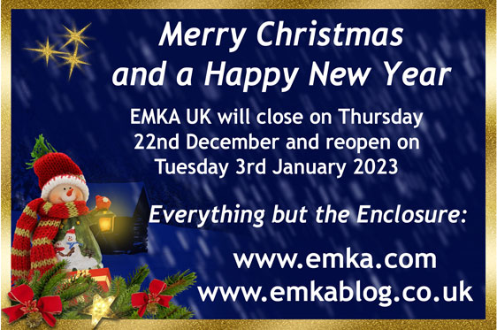 EMKA Merry Christmas and Holiday dates