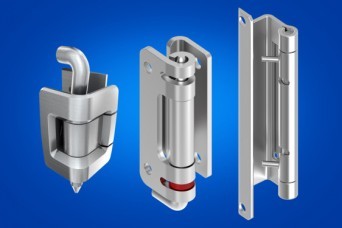 Stainless steel hinges for enclosures and cabinets