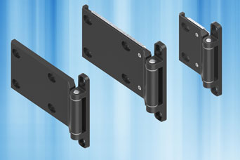 180 degree 2D and 3D adjustment screw-on hinges