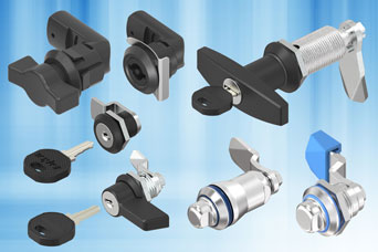 EMKA quarter-turns - simple latches through to keylocks requiring just a quarter-turn to operate