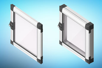 EMKA PROflex Inspection Windows for infrequently accessed equipment