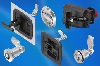 EMKA compression latches - all the convenience of a quarter-turn with the benefit of extra compression
